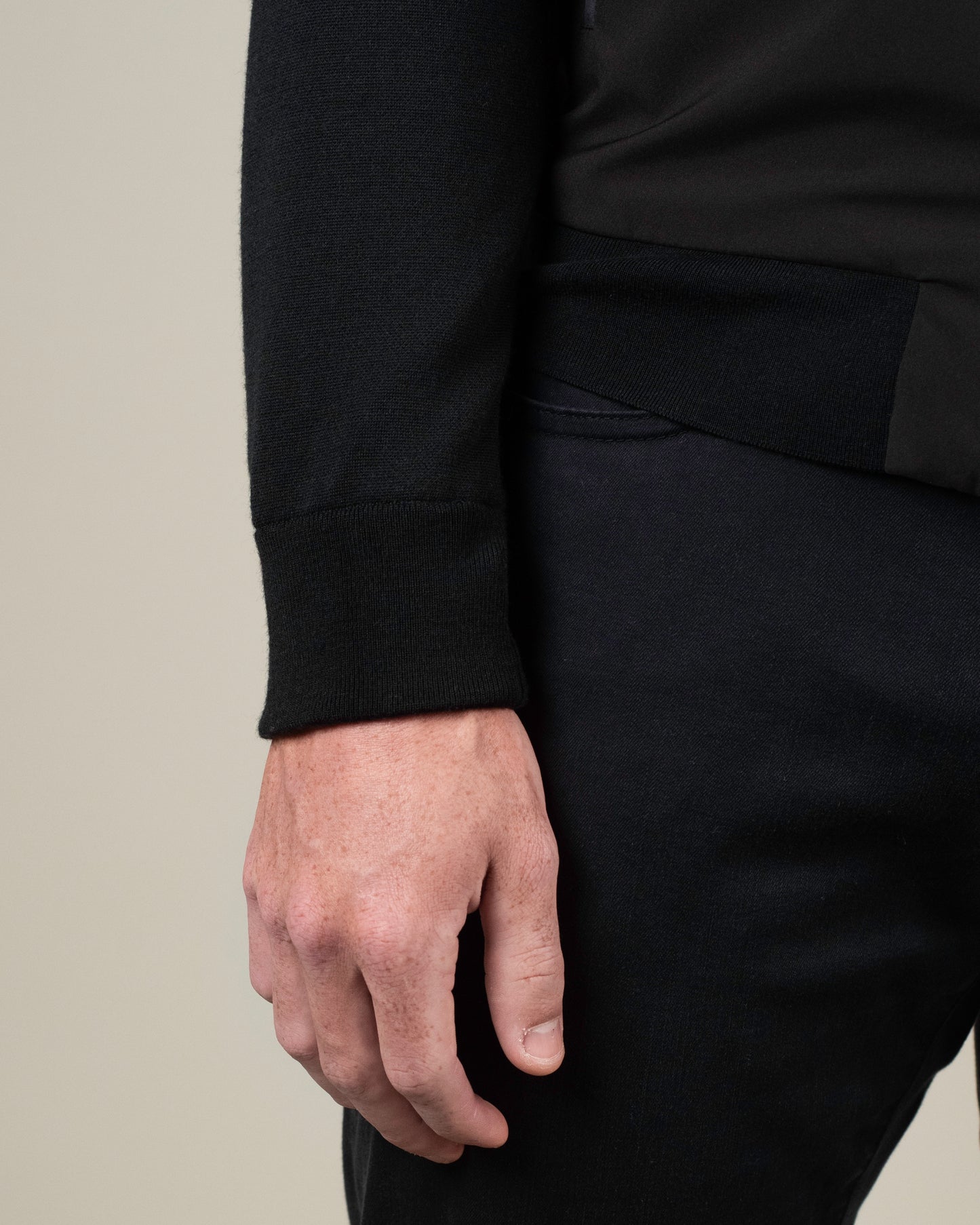 paul and shark oyster wool hybrid jacket