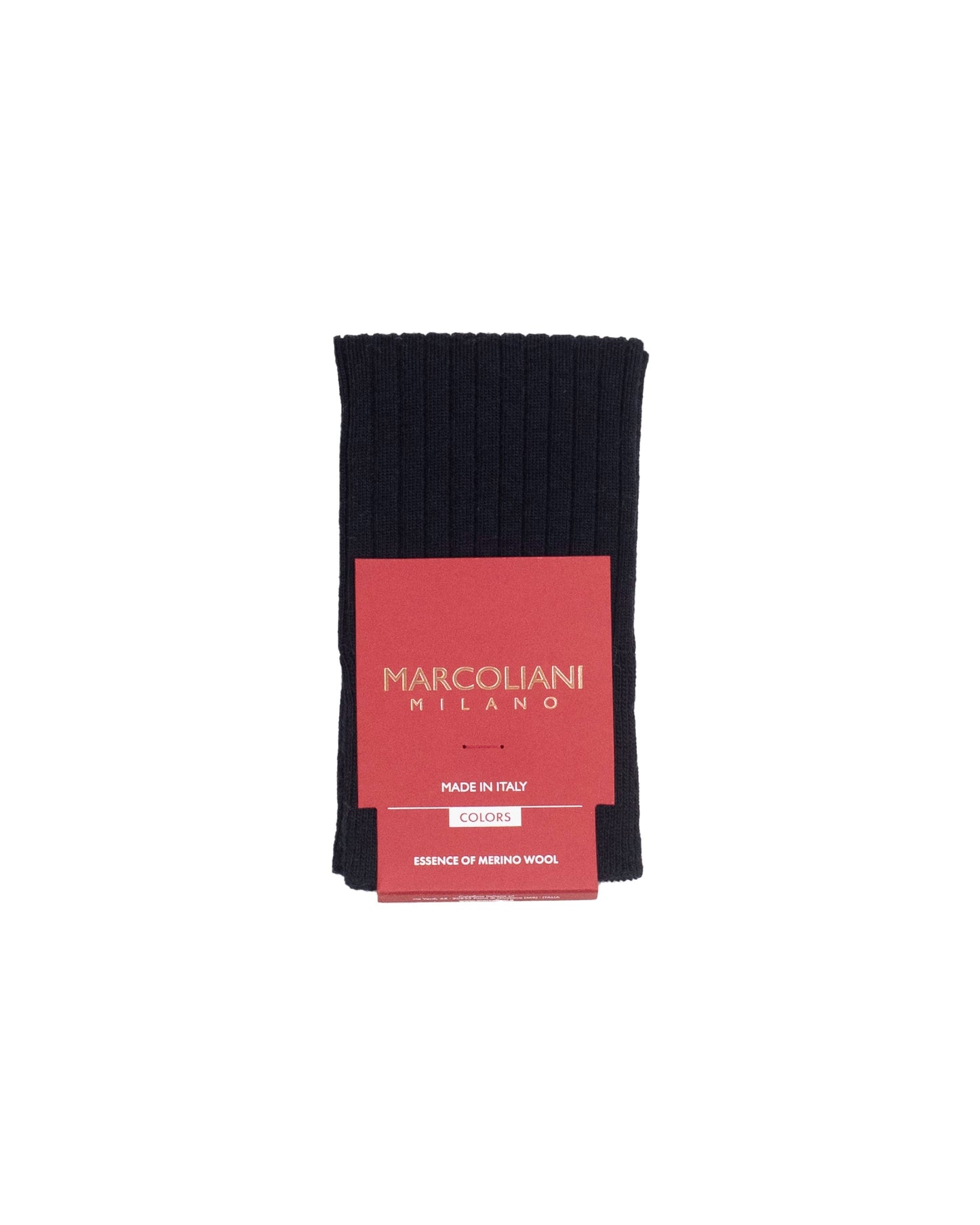 marcoliani milano ribbed wool sock