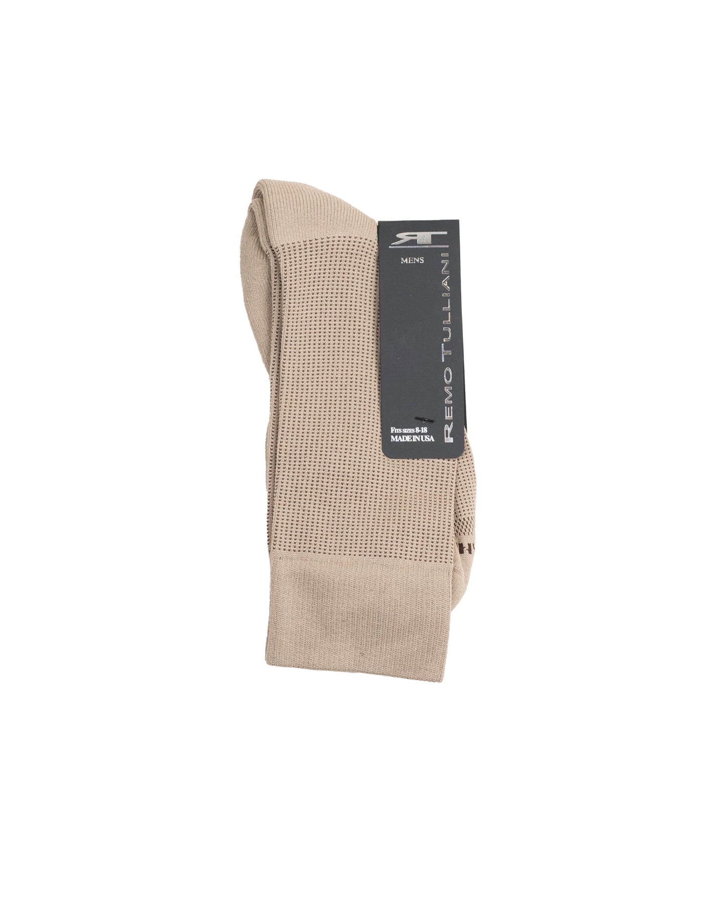 remo taupe performance sock