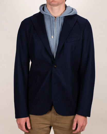 eleventy flannel lazer blazer