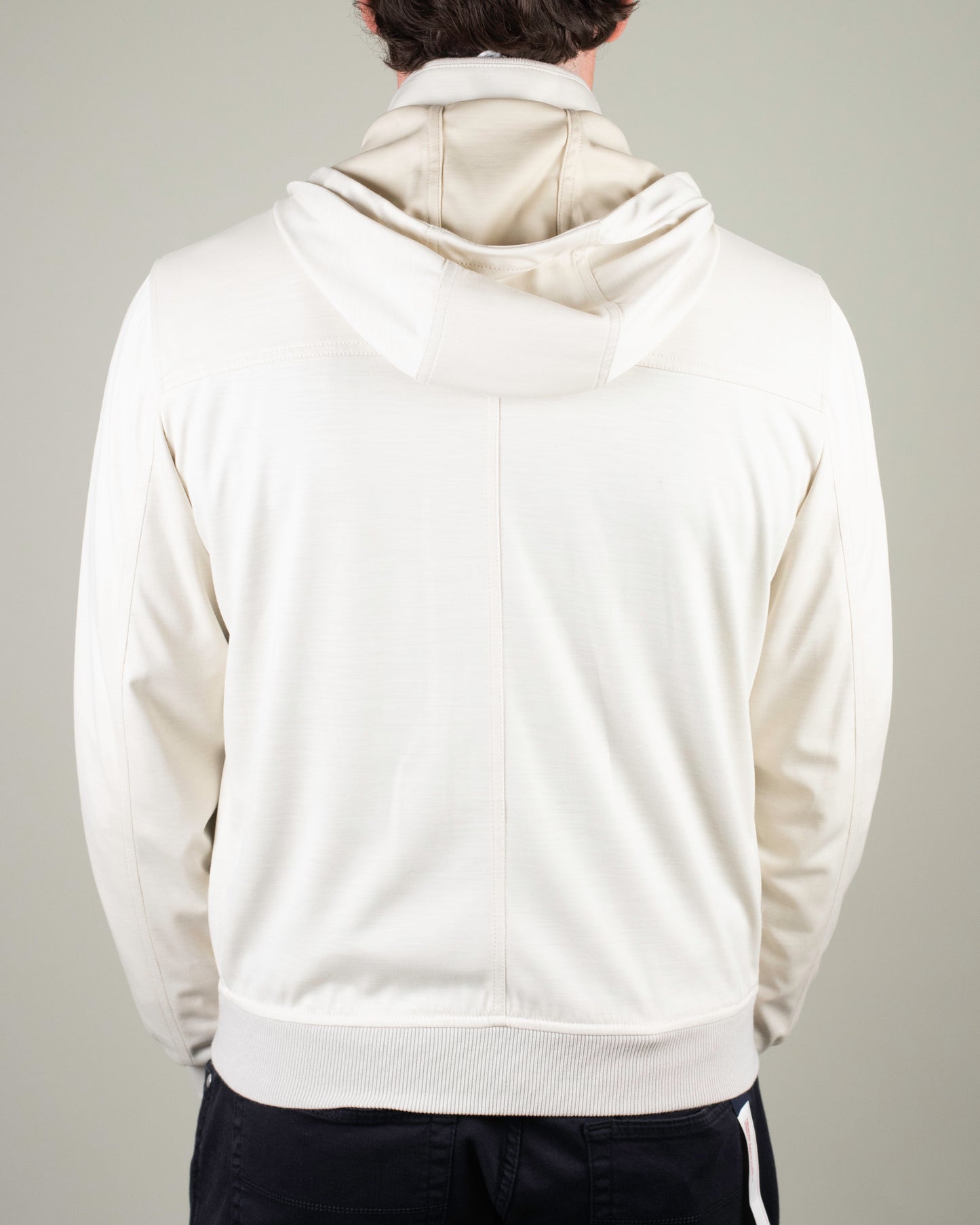 mandelli jersey zip hoodie jacket