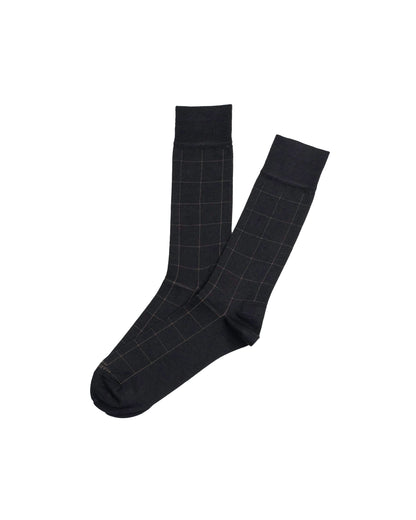 marcoliani milano windowpane modal sock
