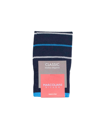 marcoliani milano sailor stripe sock