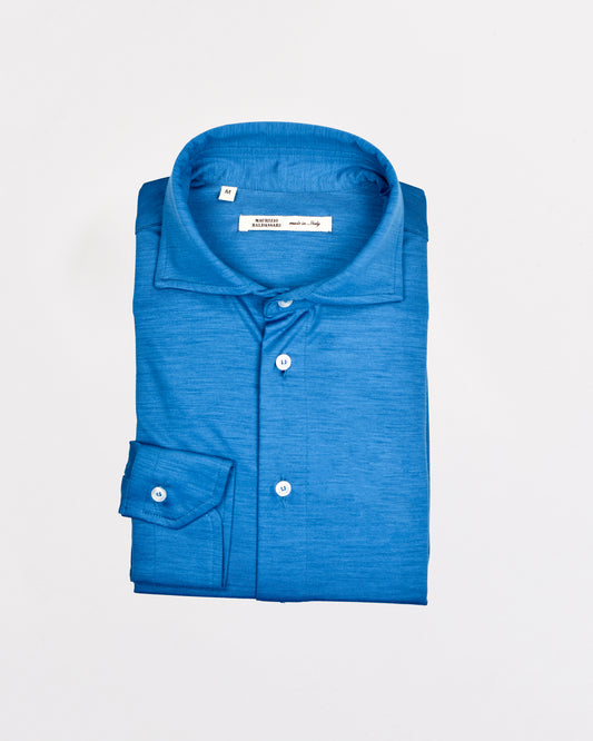 Khaki’s of Carmel - Ocean Blue Merino Wool Shirt