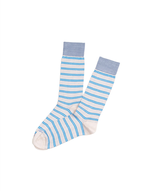 marcoliani milano stripe modal sock
