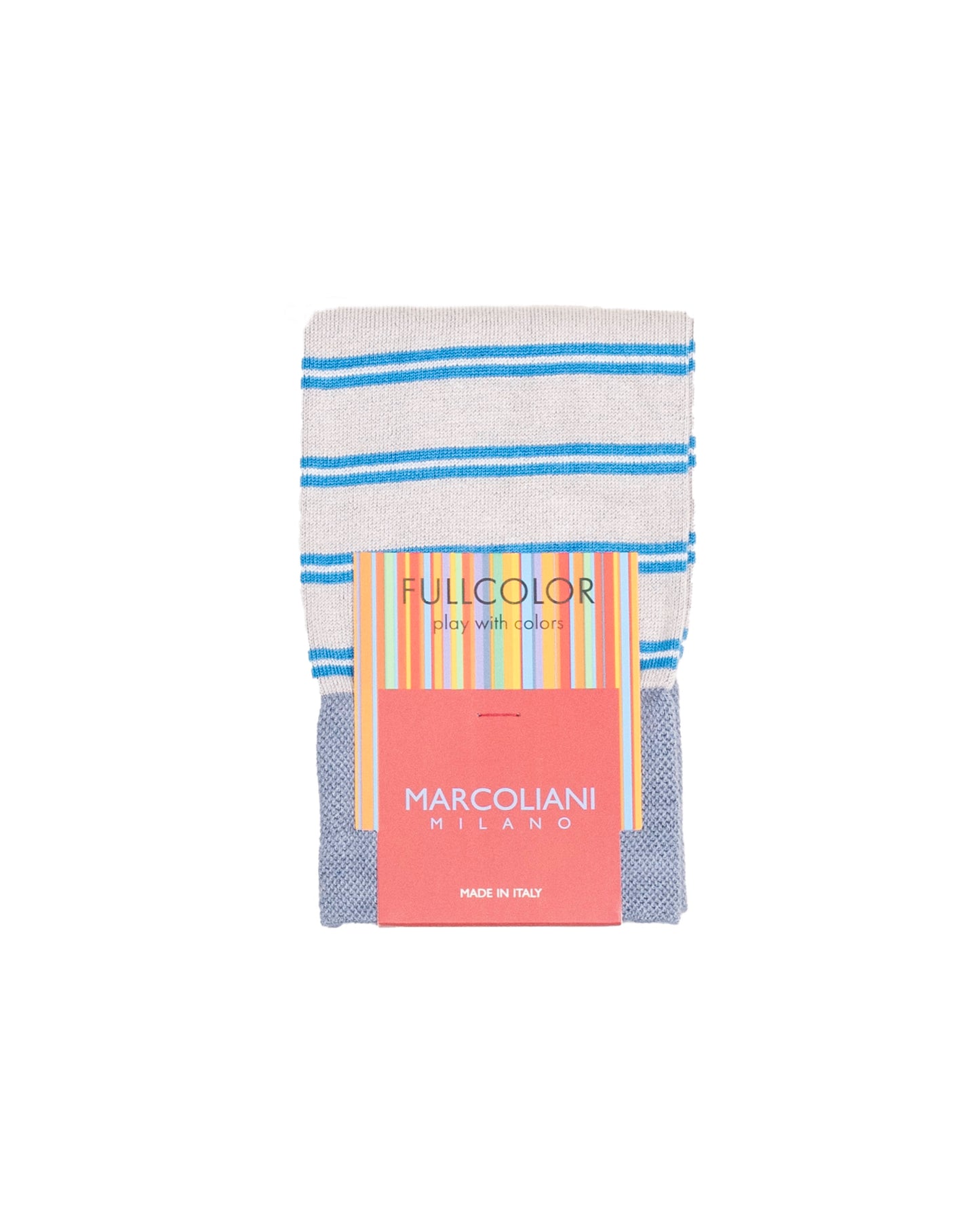 marcoliani milano stripe modal sock