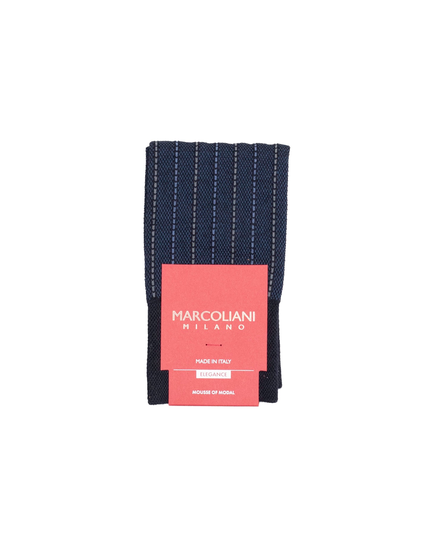 marcoliani milano pinstripe modal sock
