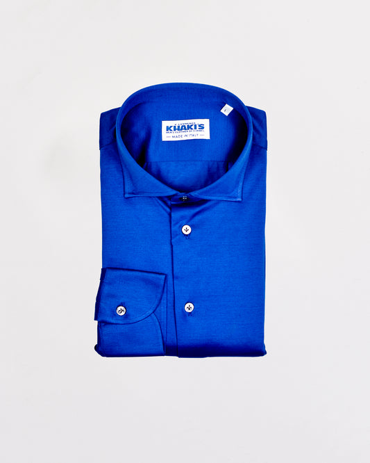 Khaki’s of Carmel - Blue Cotton Cashmere Shirt