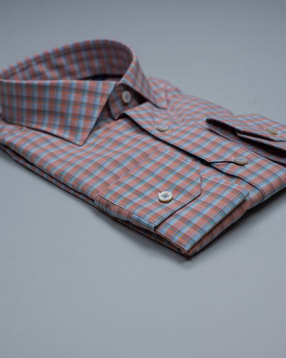 calder papaya plaid shirt
