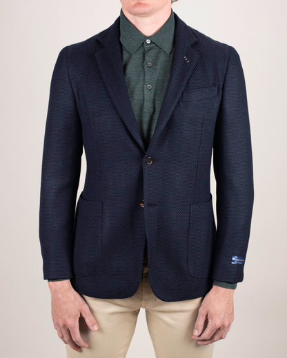 castangia navy easy twill soft coat