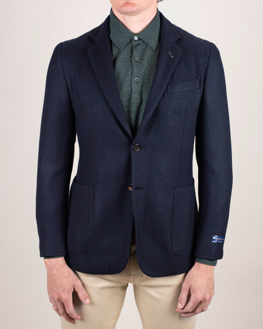 castangia navy easy twill soft coat