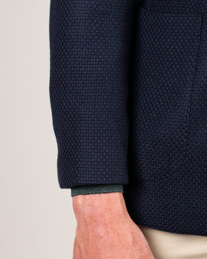 castangia navy easy twill soft coat