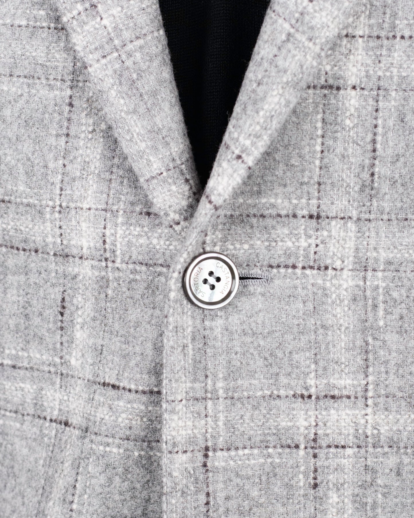 castangia grey boucle sport coat