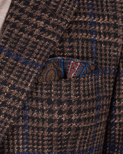 castangia brown plaid sport coat