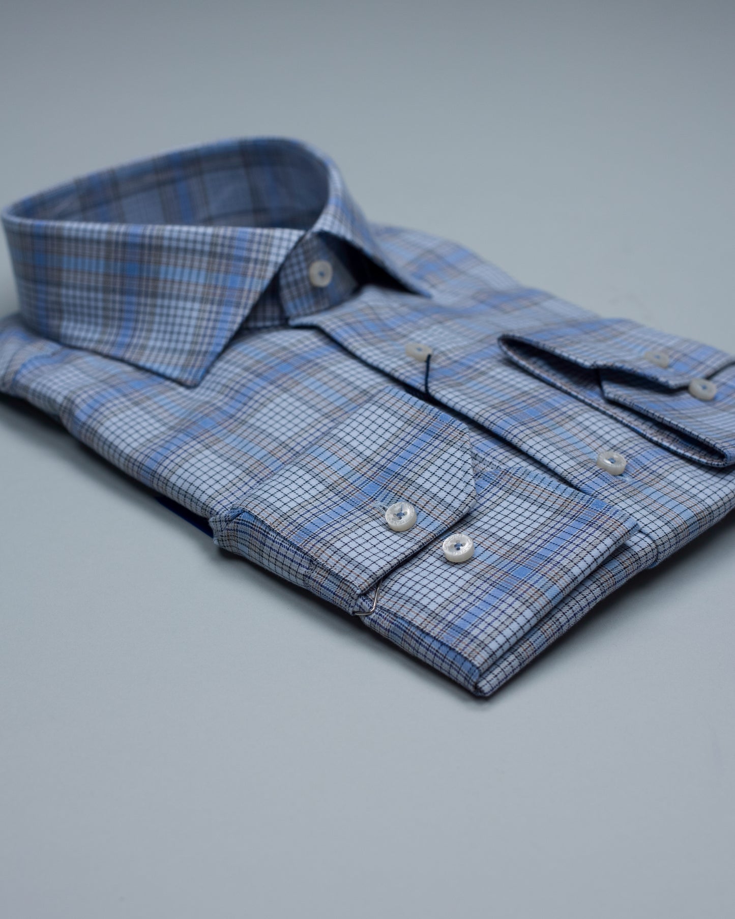 calder sky plaid shirt