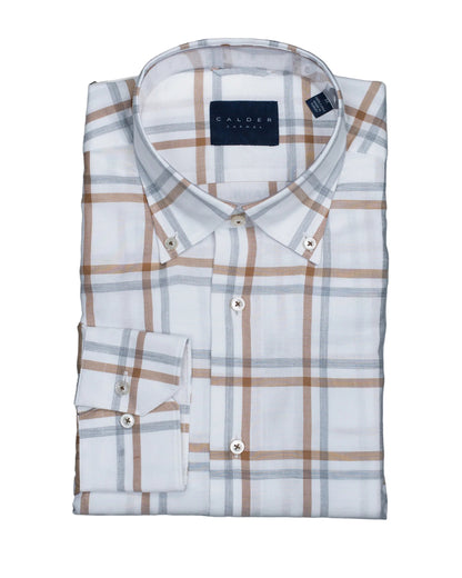calder white windowpane shirt