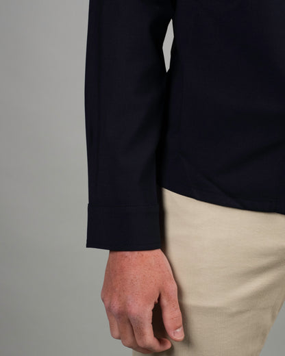 pescarolo stetch wool zip jacket