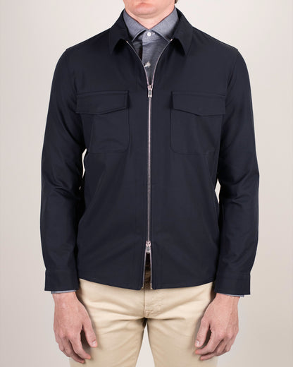 pescarolo navy performance jacket