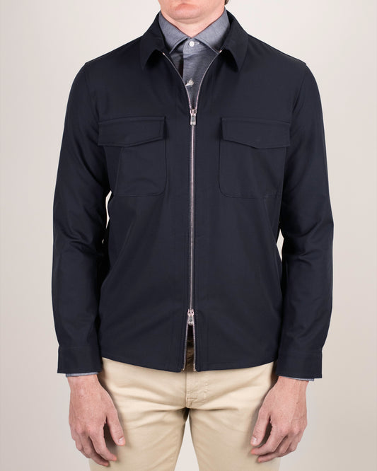 pescarolo navy performance jacket