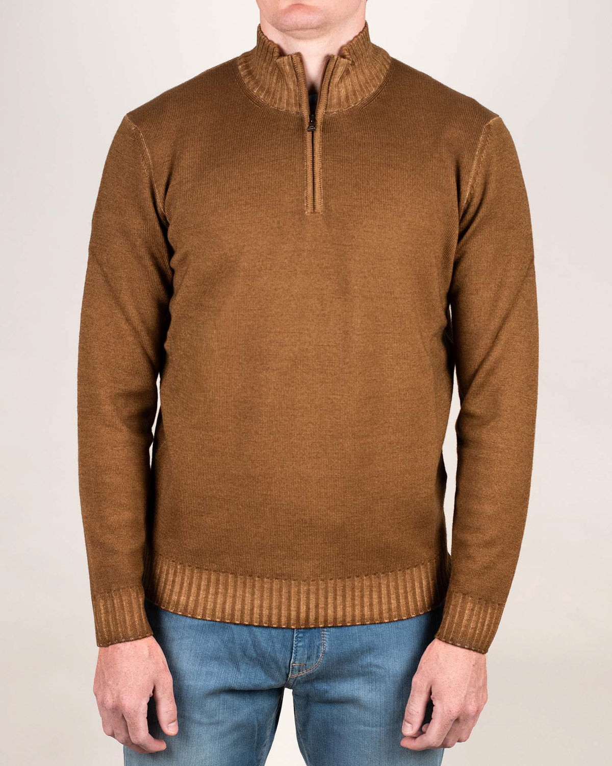 khakis brand zip sweater