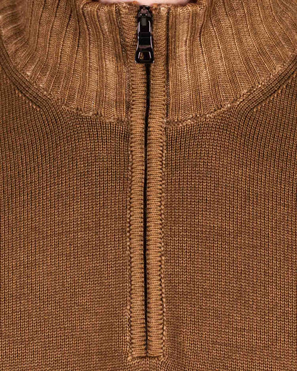 khakis brand zip sweater
