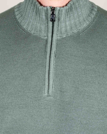 khakis brand zip sweater