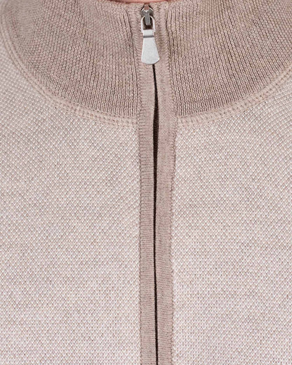 khakis brand nailhead full zip sweater