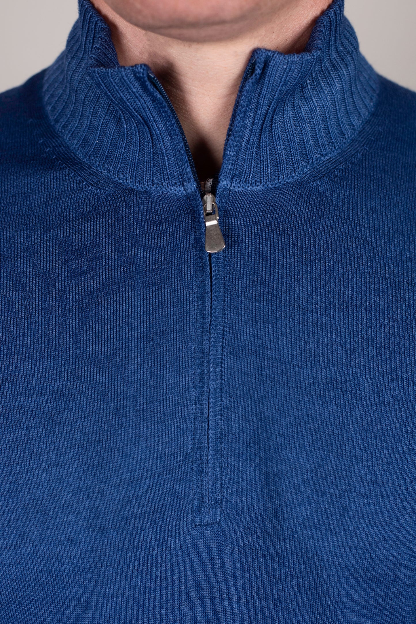 khakis brand merino quarter zip sweater