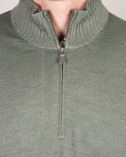 khakis brand merino quarter zip sweater