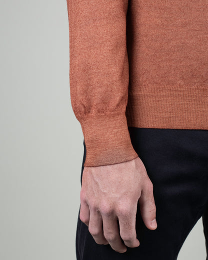 khakis brand merino quarter zip sweater
