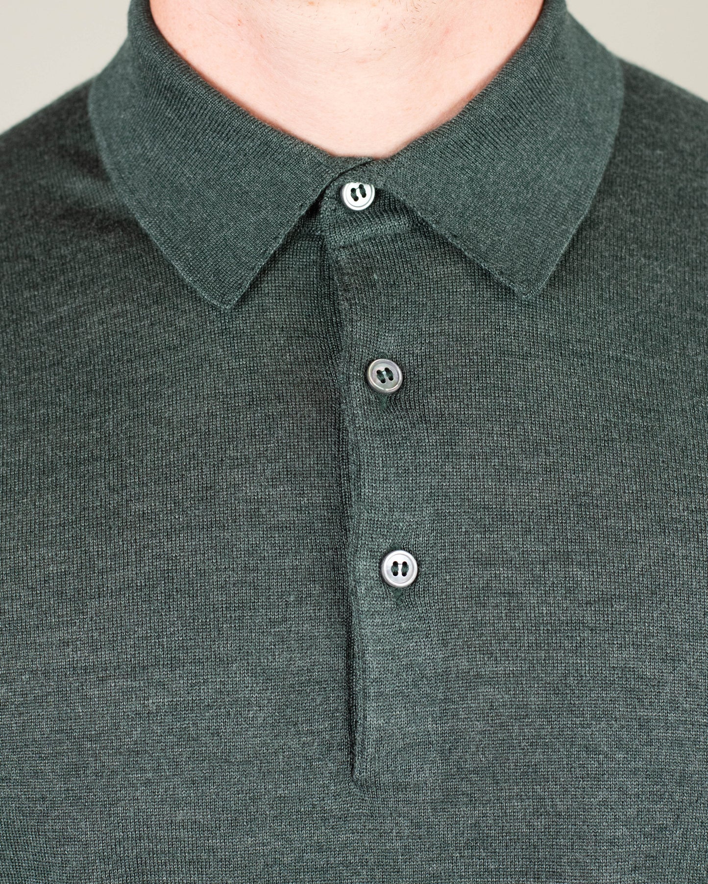 khakis brand wool silk polo