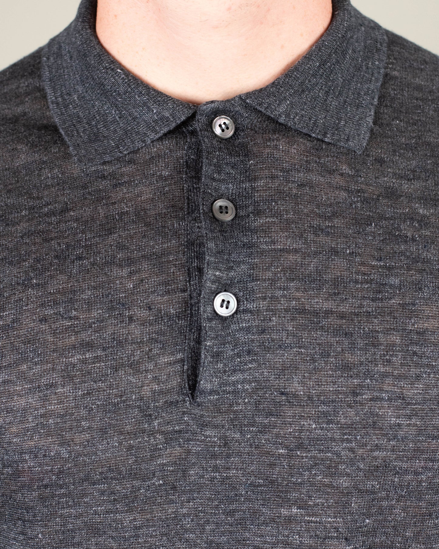 khakis brand linen ss polo