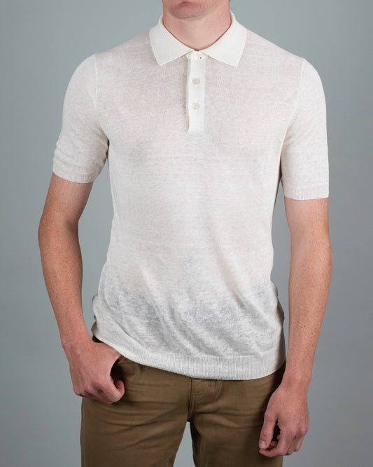 khakis brand linen ss polo 57187 248 04