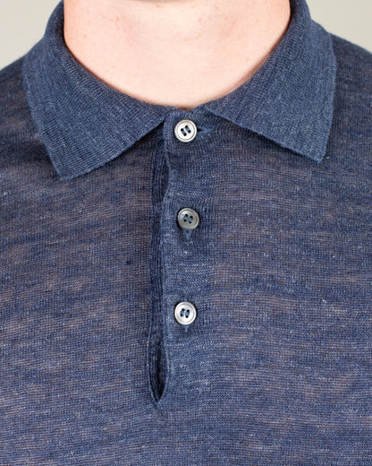 khakis brand linen ss polo