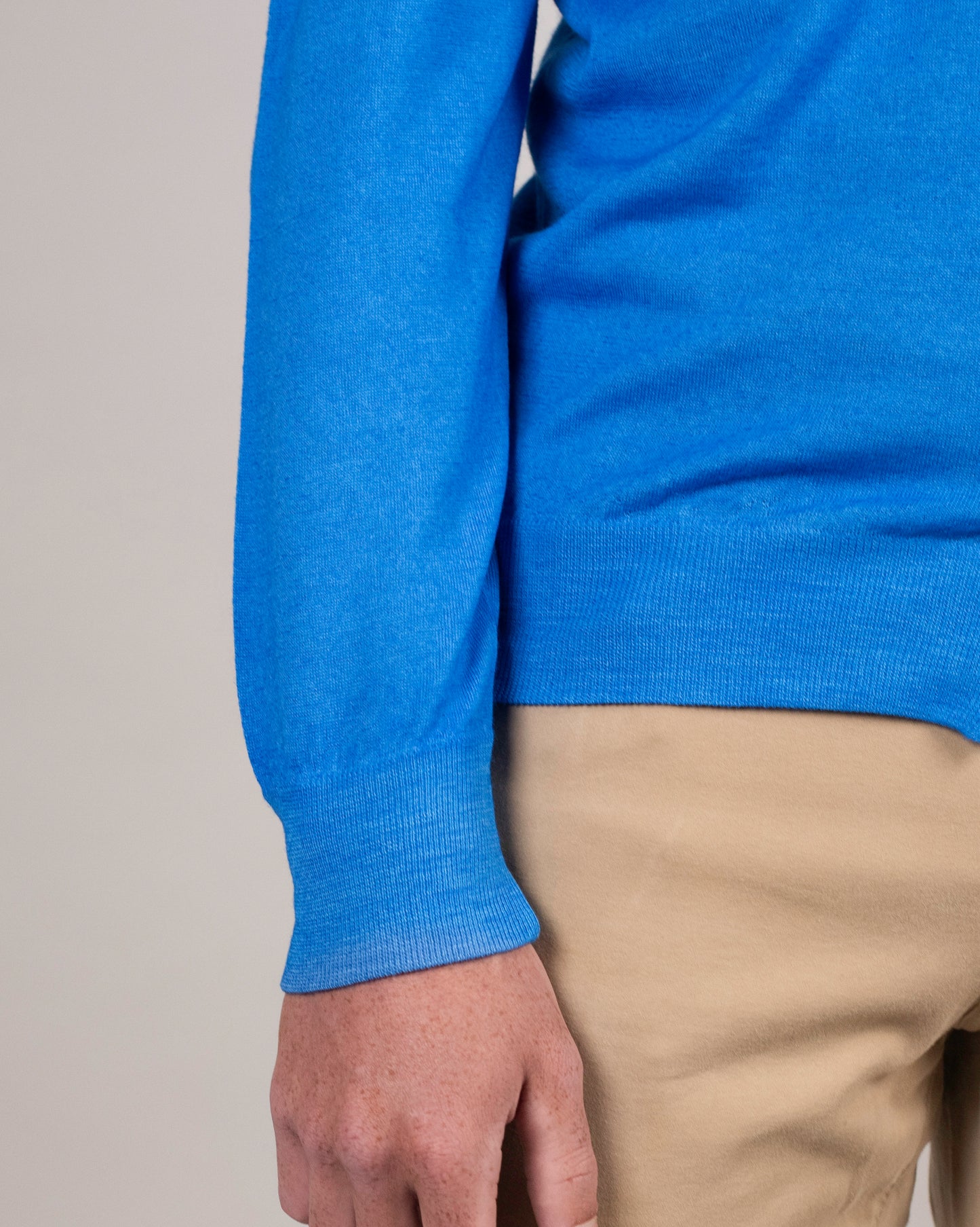 khakis brand vintage merino full zip sweater