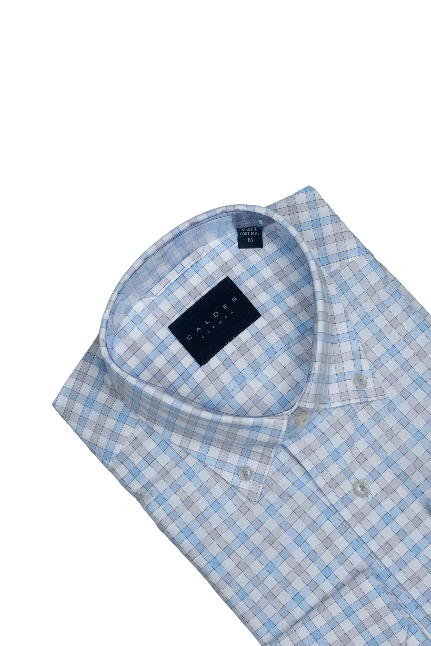 calder blue check shirt