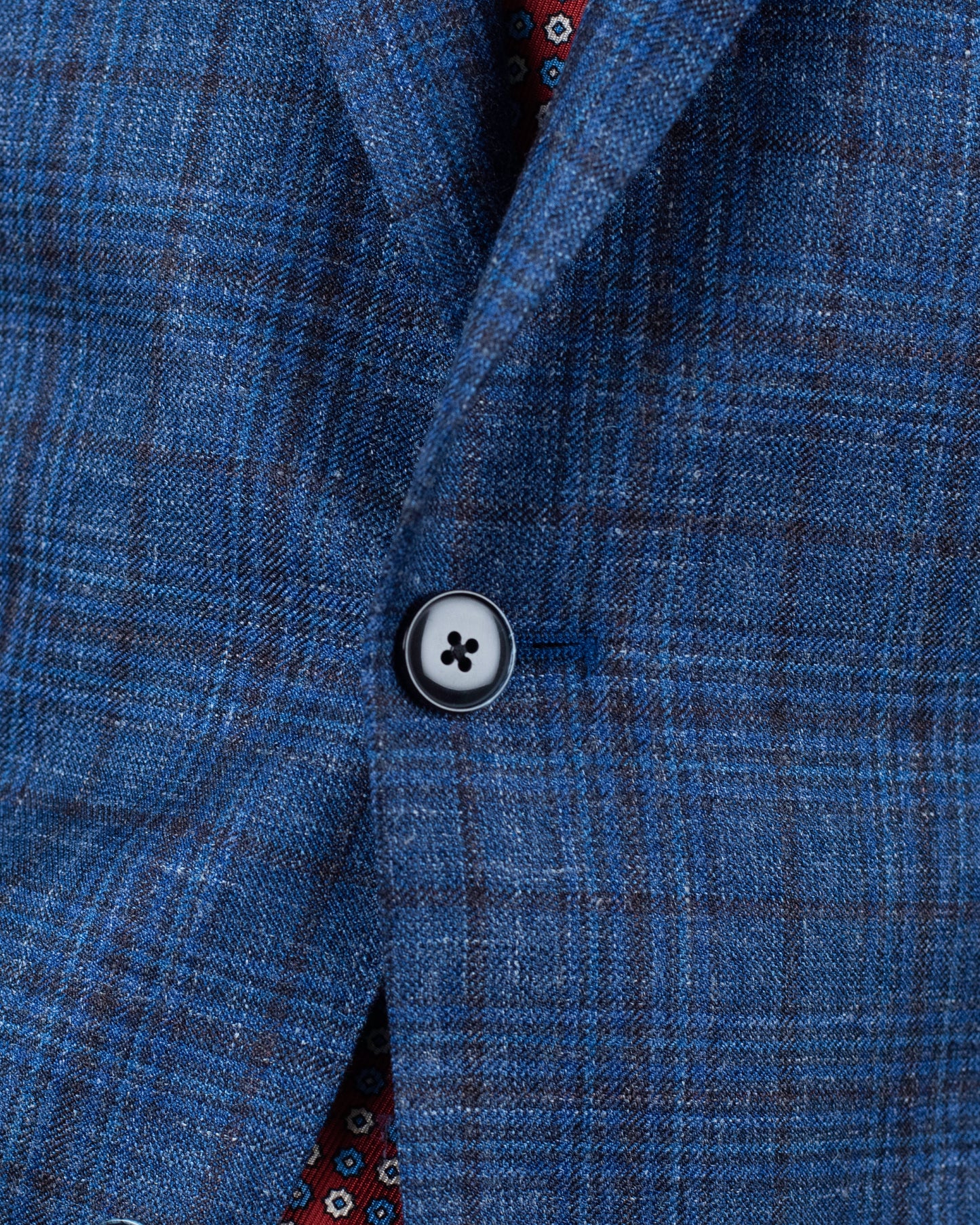 lbm blue plaid soft coat