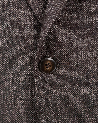 lbm brown jersey soft coat