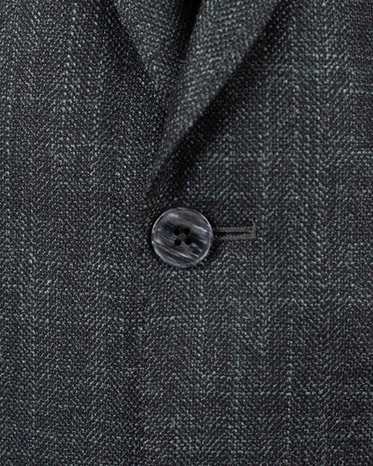 lbm black jersey soft coat
