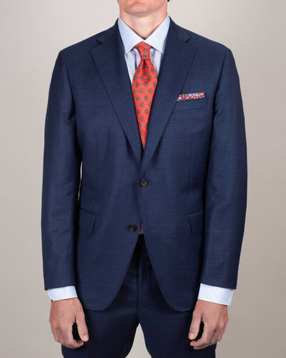 khakis brand lt navy suit