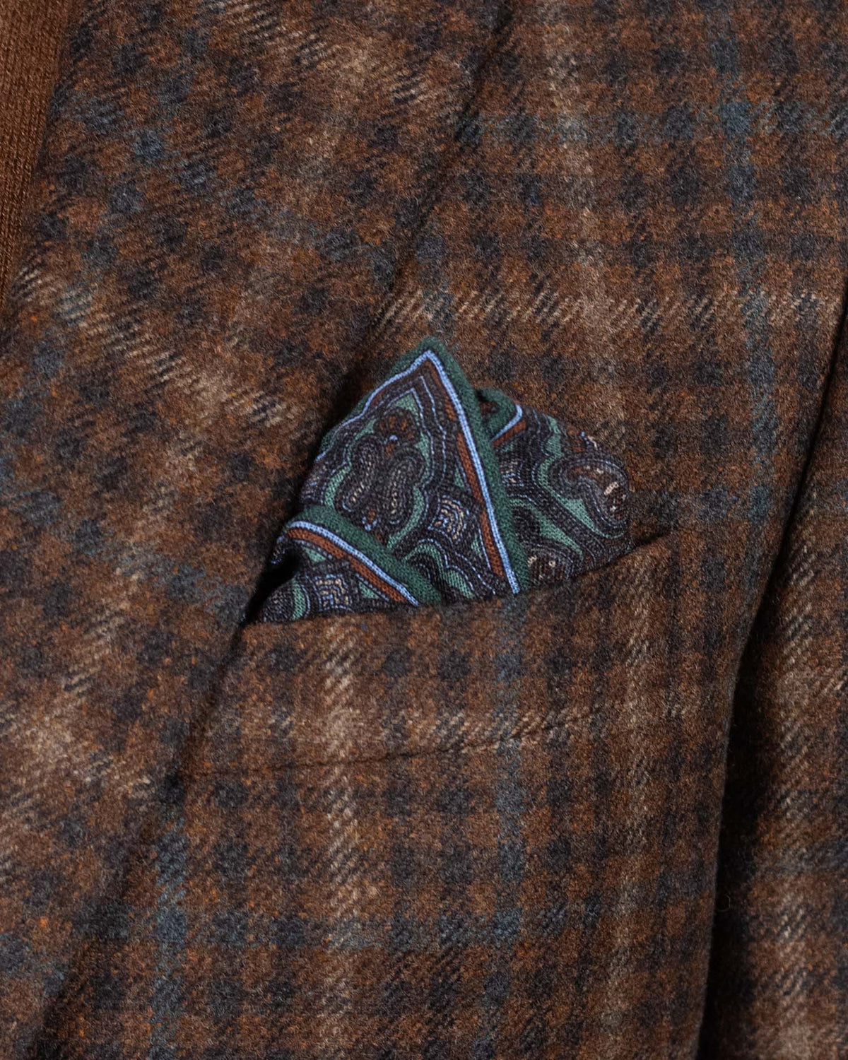 khakis brand brown navy check sport coat