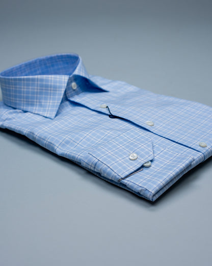 stenstroms blue plaid shirt