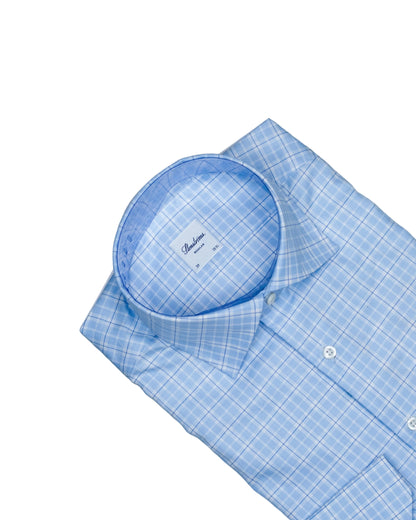 stenstroms blue plaid shirt