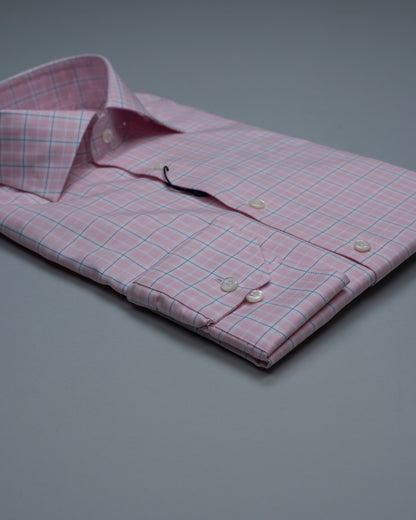 stenstroms pink plaid shirt