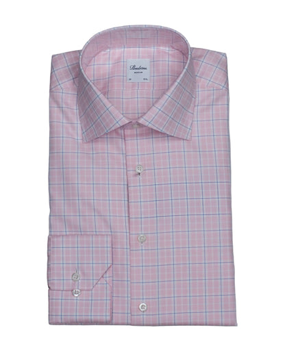 stenstroms pink plaid shirt