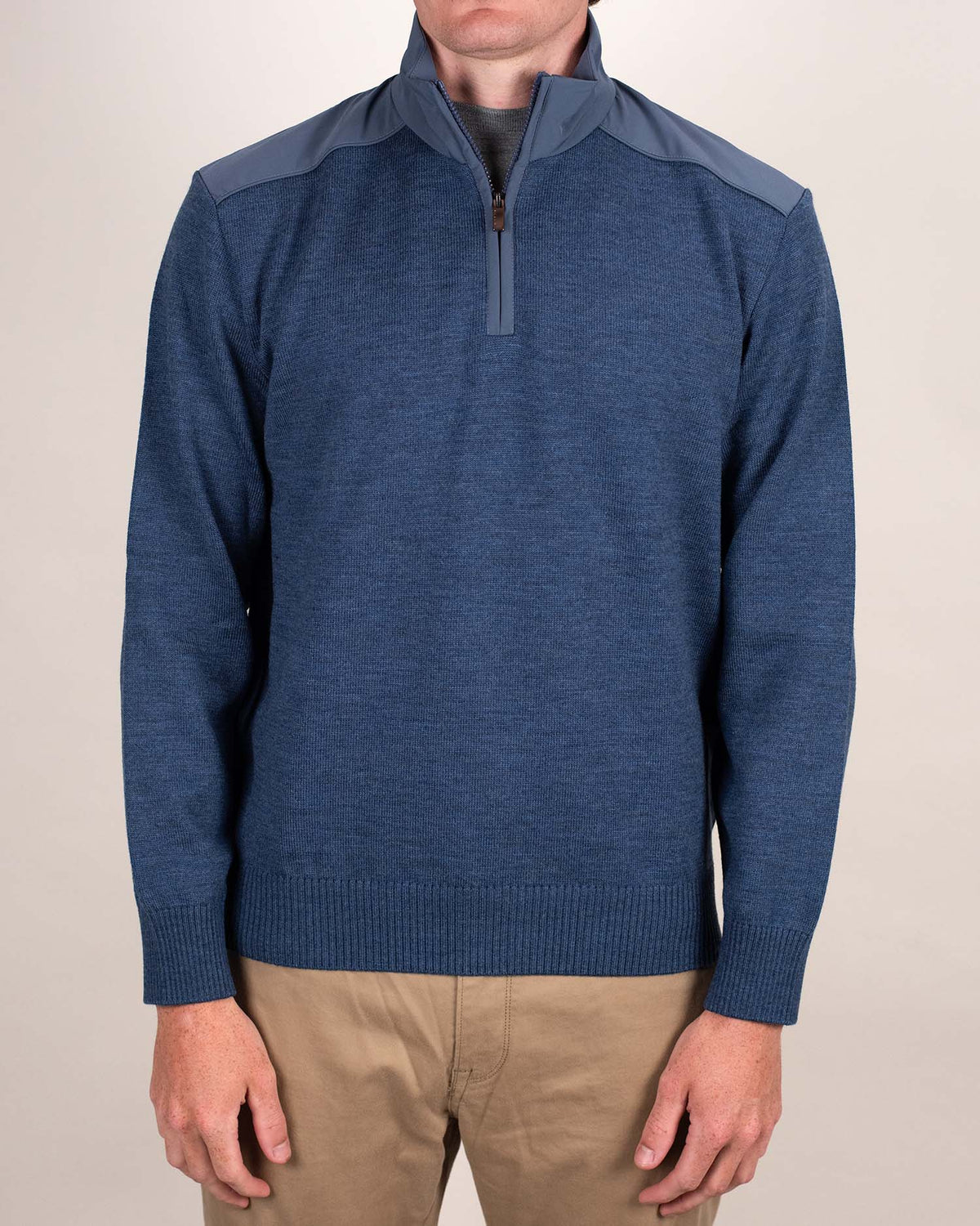 paul and shark tech wool zip sweater