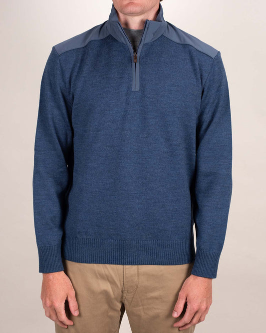 paul and shark tech wool zip sweater
