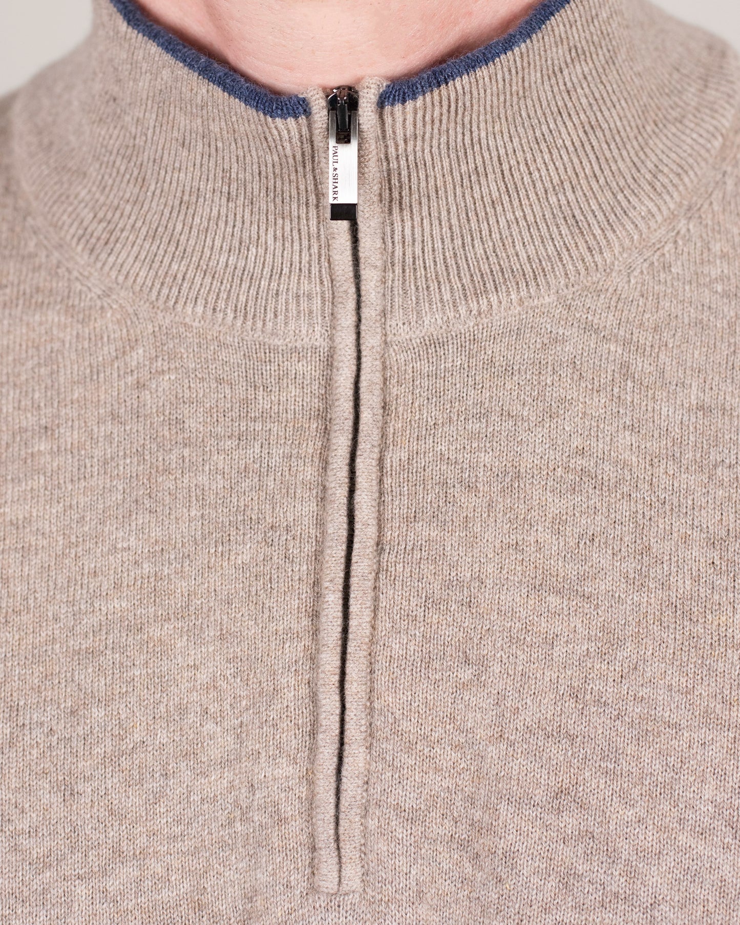 paul and shark cashmere zip sweater