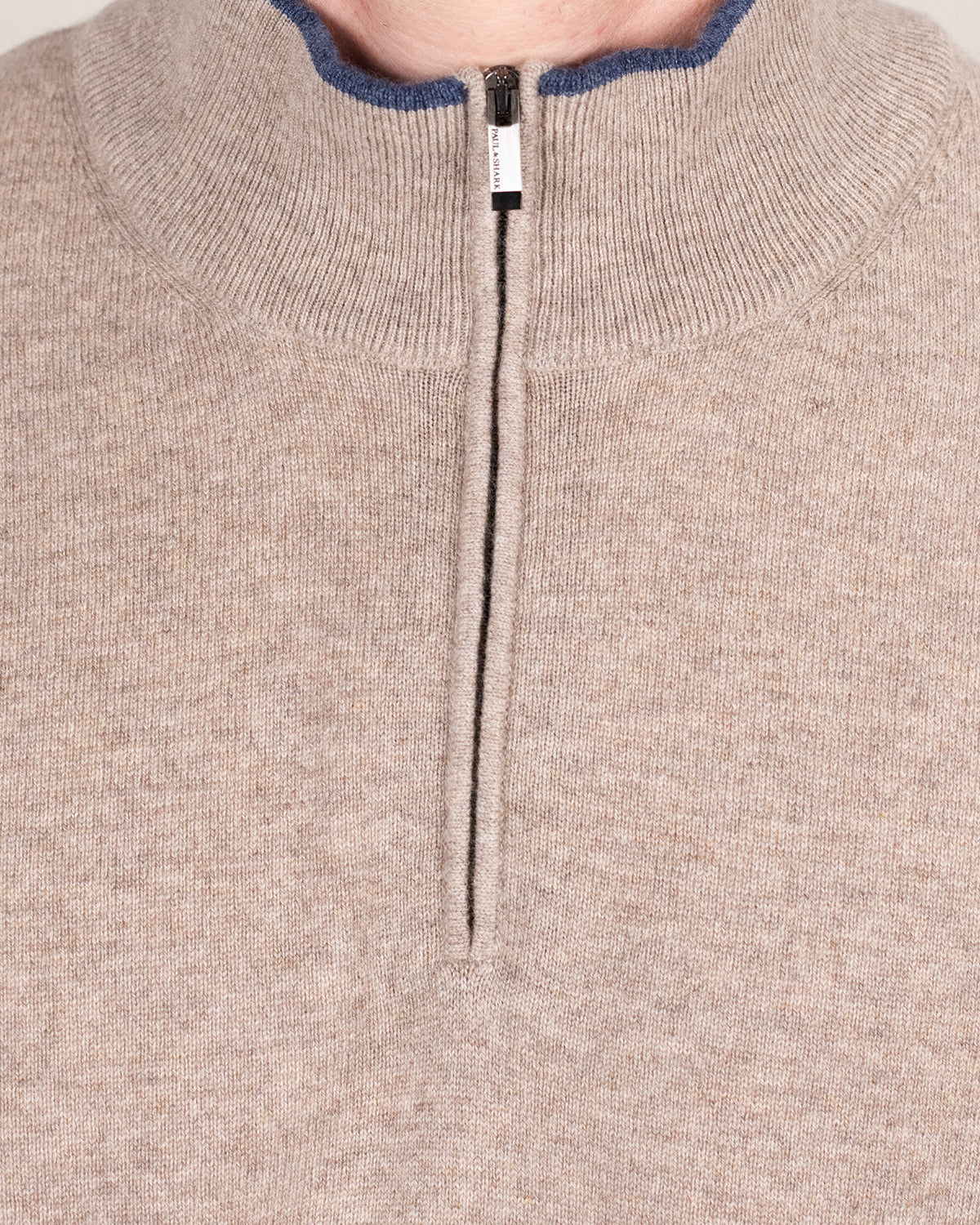 paul and shark cashmere zip sweater