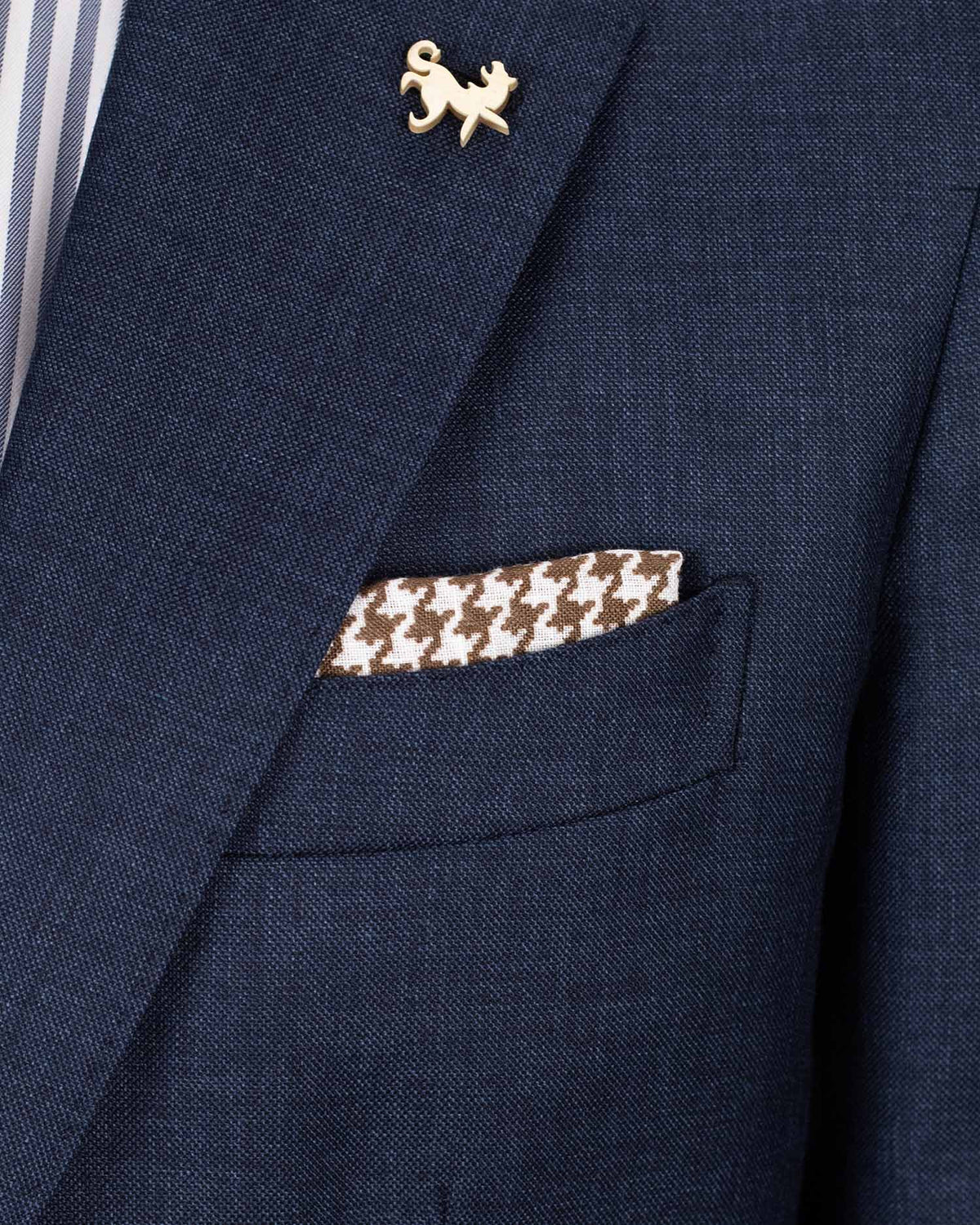 tmb blue sharkskin travel suit